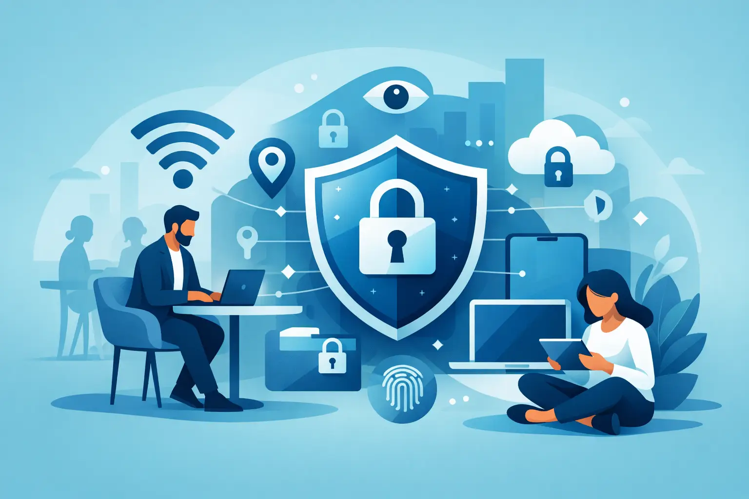 How to Protect Data on Public WiFi