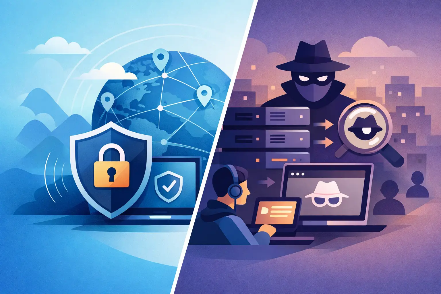 VPN vs Proxy Privacy: What Actually Protects You?